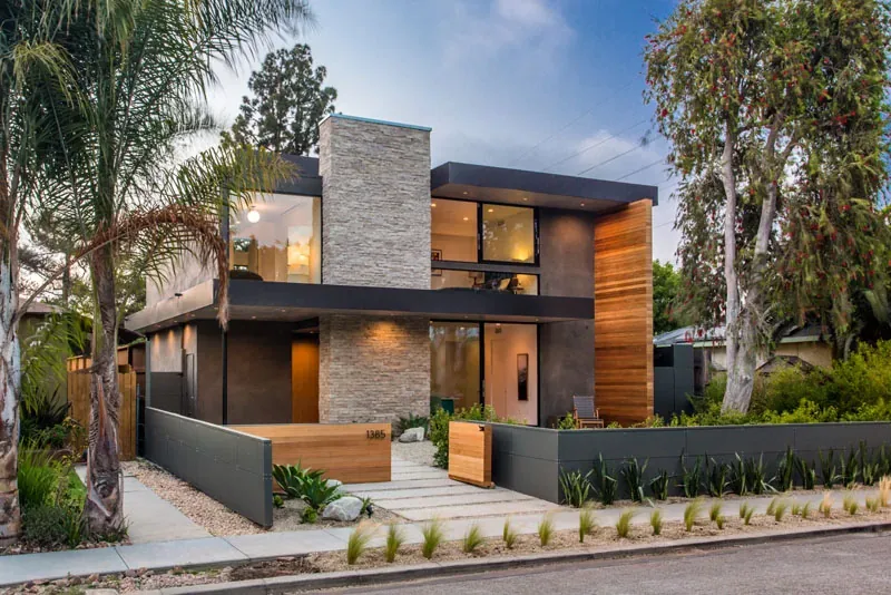 Contemporary luxury home exterior